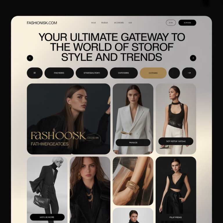 Fashionisk.com: Your Ultimate Gateway to the World of Style and Trends Fashionisk.com