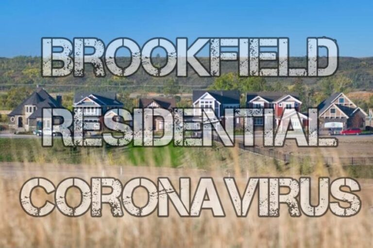brookfield residential coronavirus